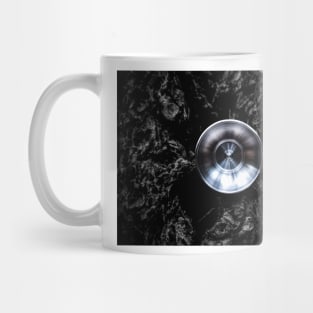 Yoyofactory Lowerkase - Stainless Steel on Bark Mug